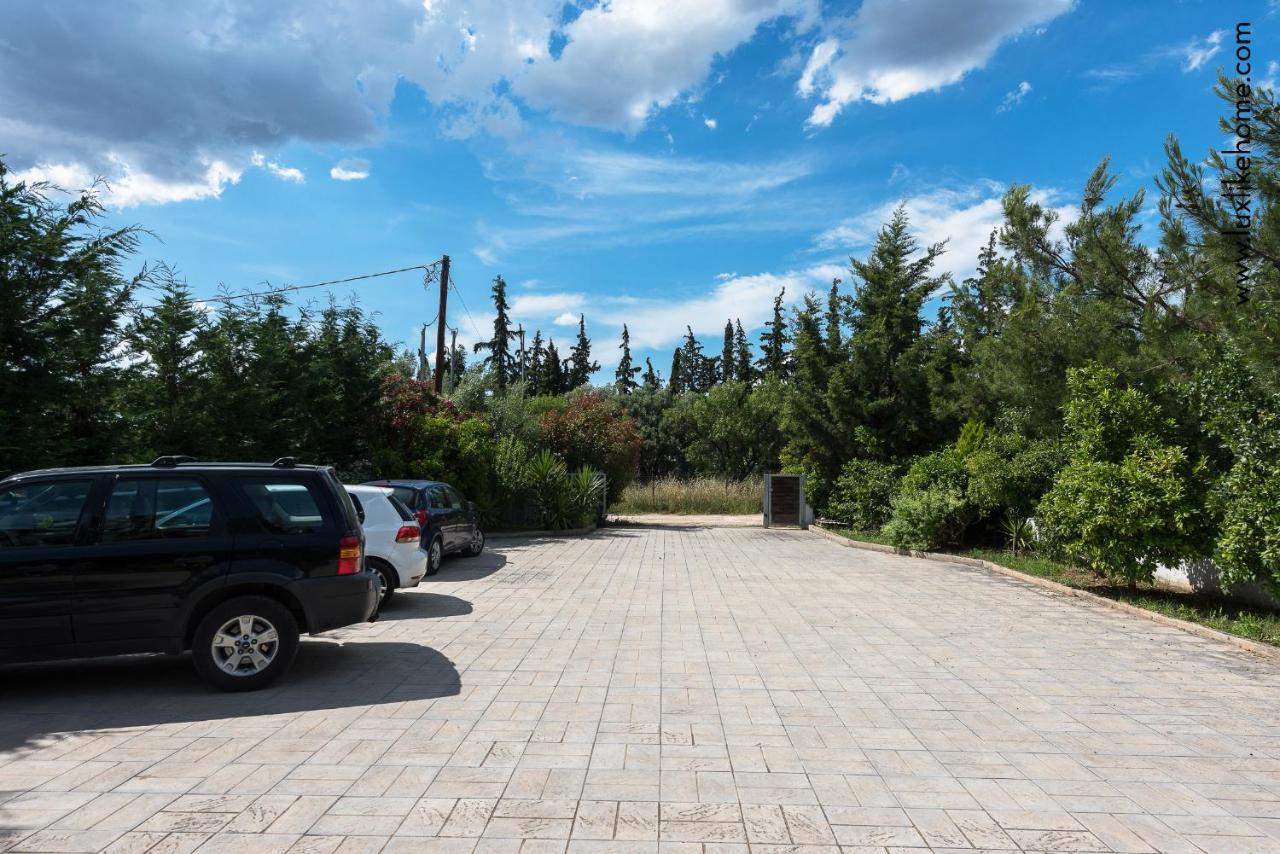 #Luxlikehome - Mediterranee Beachfront Summer House Kalyves Polygyrou ภายนอก รูปภาพ