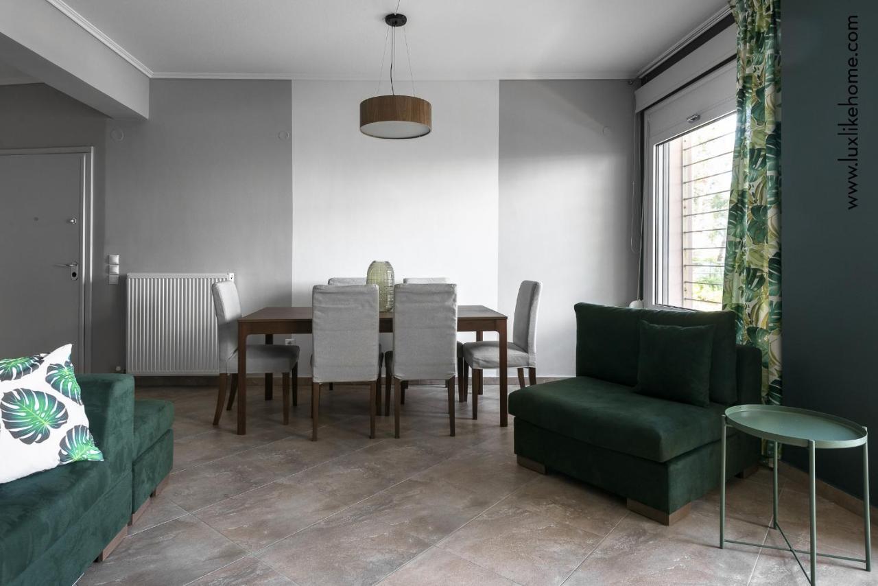 #Luxlikehome - Mediterranee Beachfront Summer House Kalyves Polygyrou ภายนอก รูปภาพ